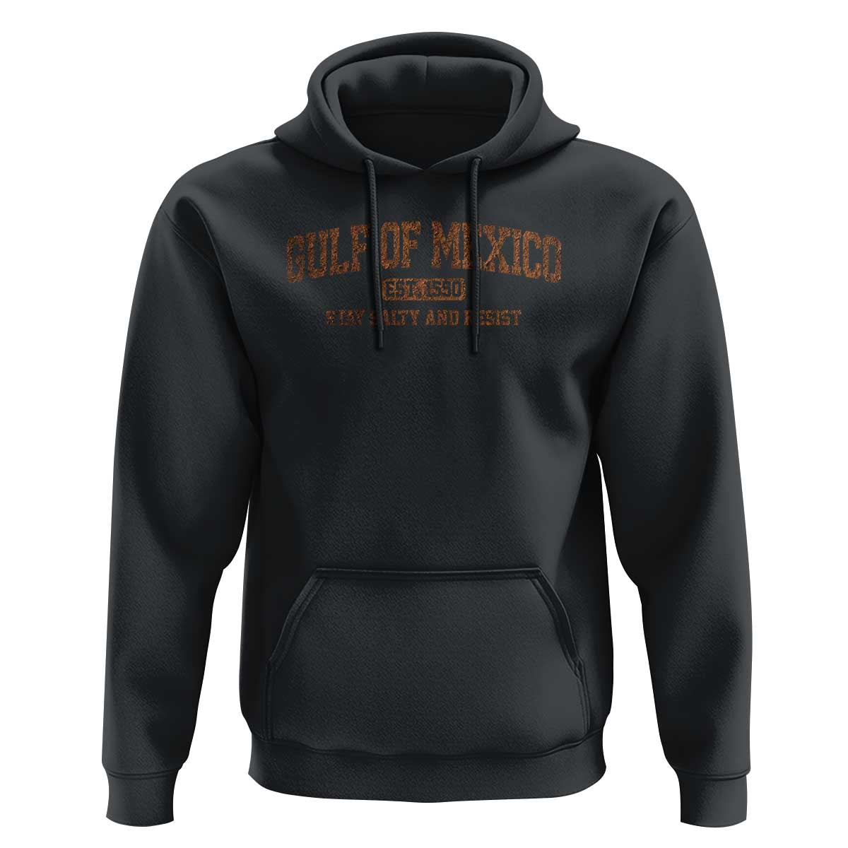 Gulf of Mexico Hoodie Est 1550 and Forever Retro Mexican Beach