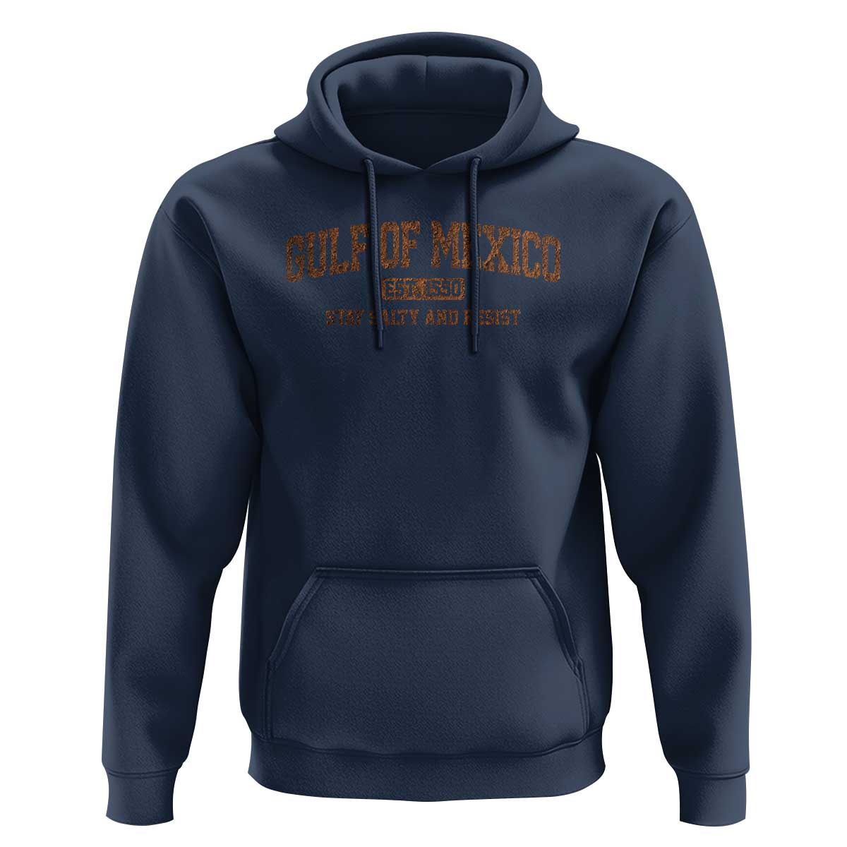 Gulf of Mexico Hoodie Est 1550 and Forever Retro Mexican Beach