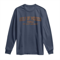 Gulf of Mexico Long Sleeve Shirt Est 1550 and Forever Retro Mexican Beach