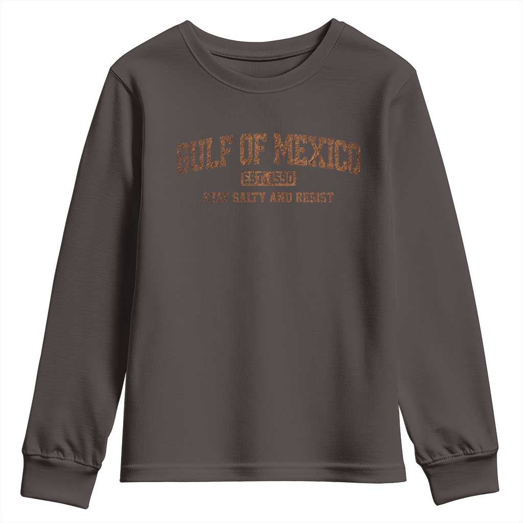 Gulf of Mexico Youth Sweatshirt Est 1550 and Forever Retro Mexican Beach