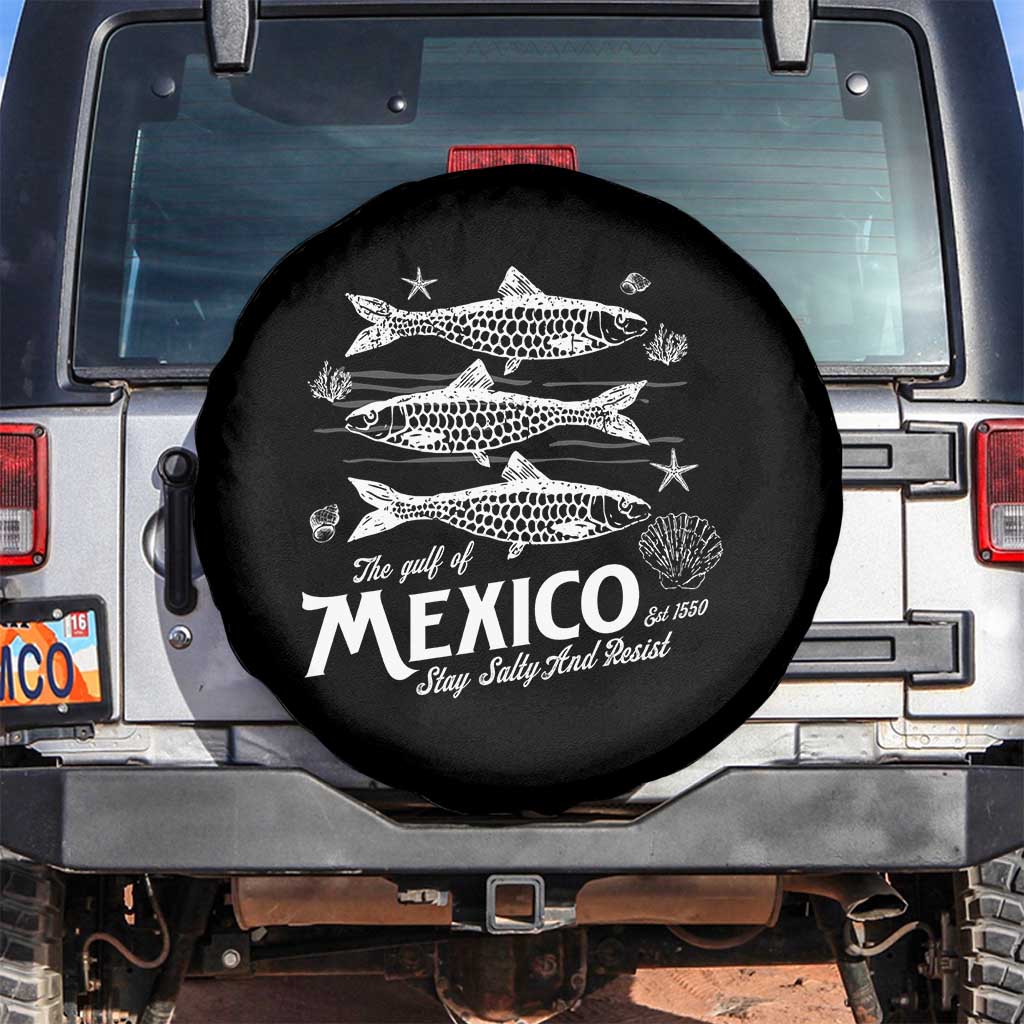 Gulf of Mexico Spare Tire Cover Golfo de México 1550 Texas Alabama Florida Beach
