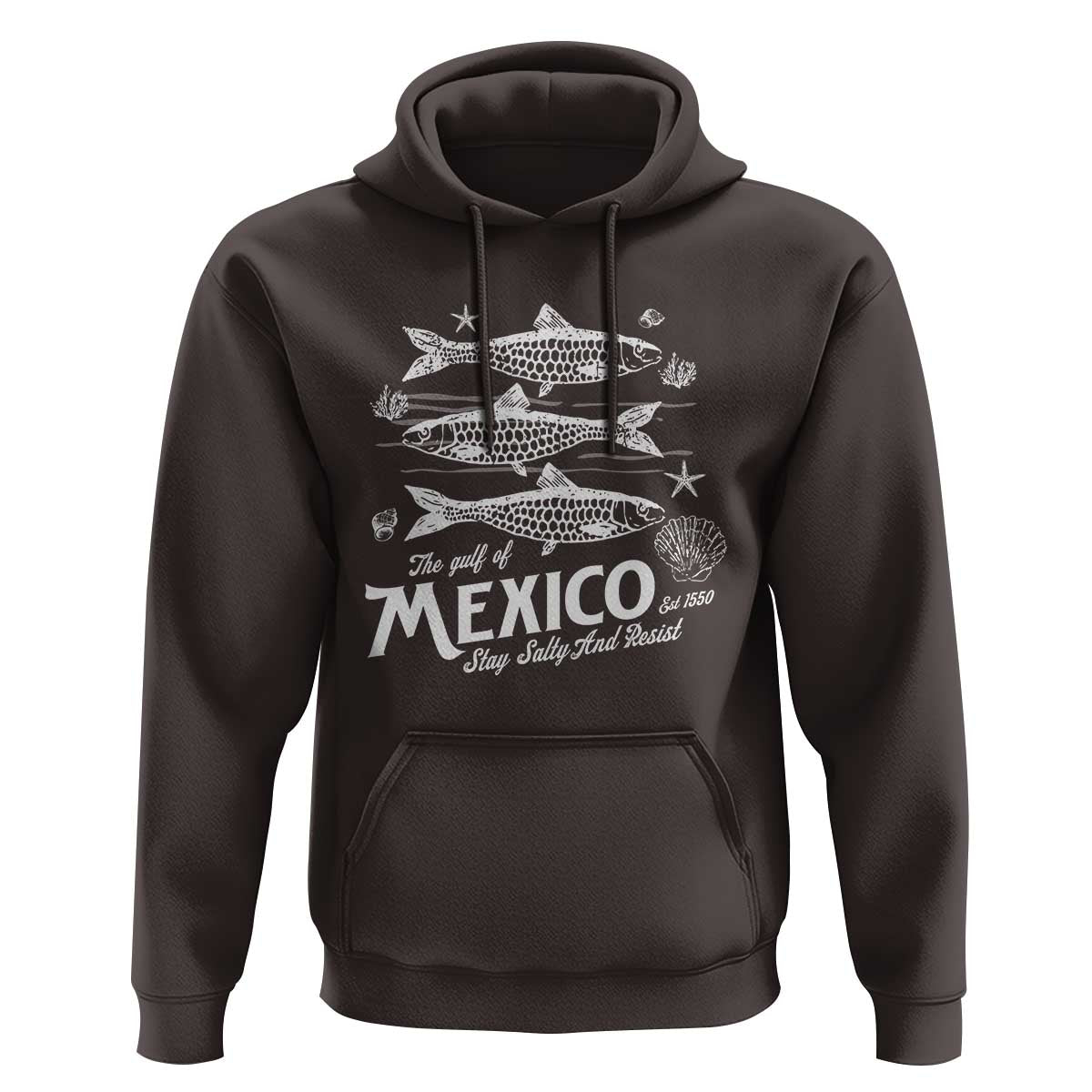 Gulf of Mexico Hoodie Golfo de México 1550 Texas Alabama Florida Beach