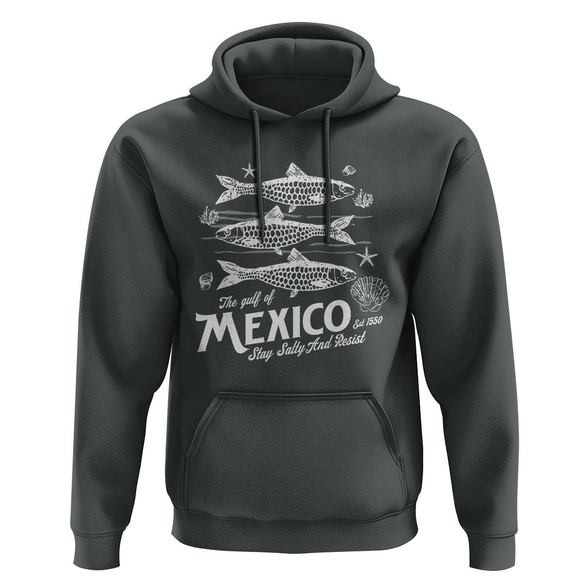 Gulf of Mexico Hoodie Golfo de México 1550 Texas Alabama Florida Beach