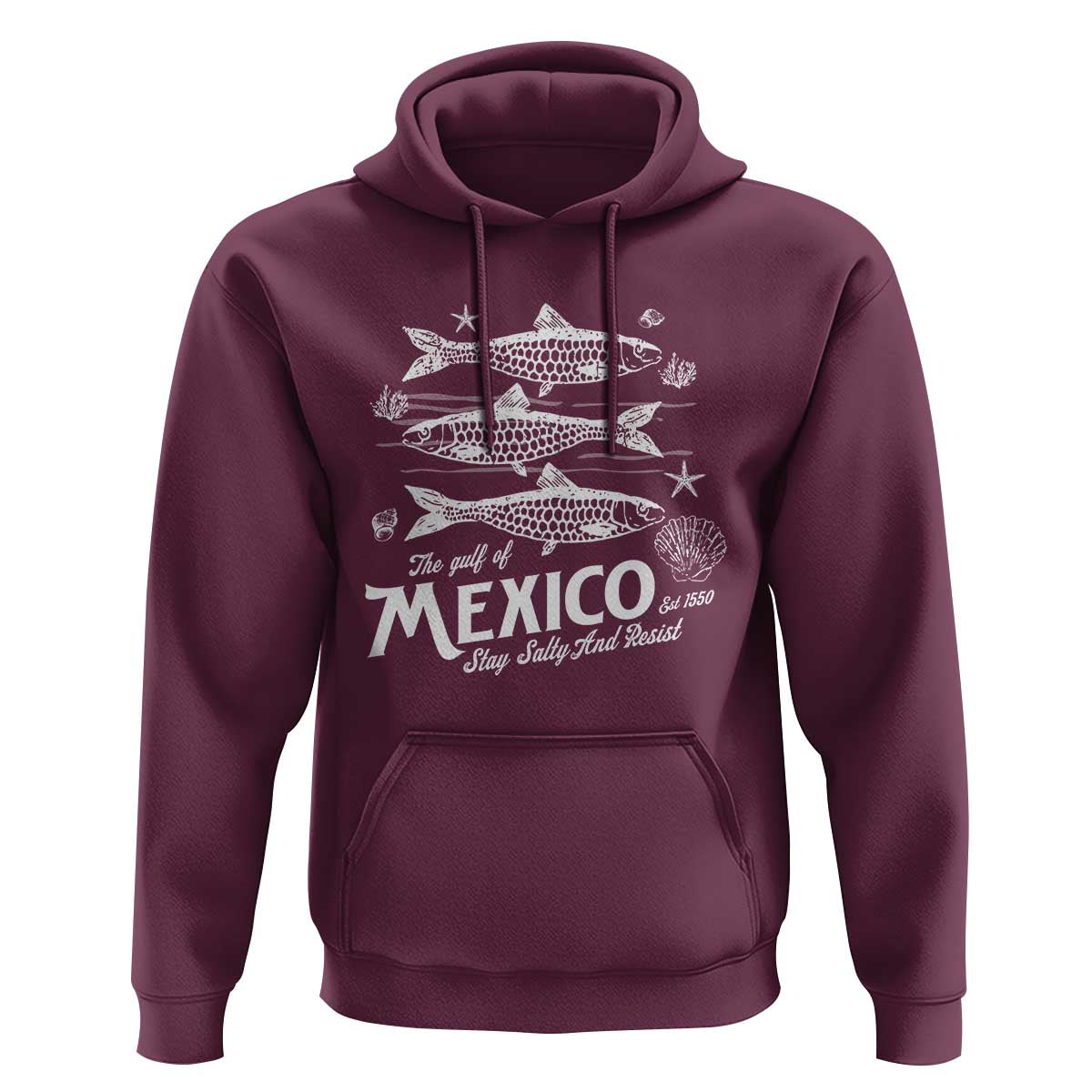 Gulf of Mexico Hoodie Golfo de México 1550 Texas Alabama Florida Beach