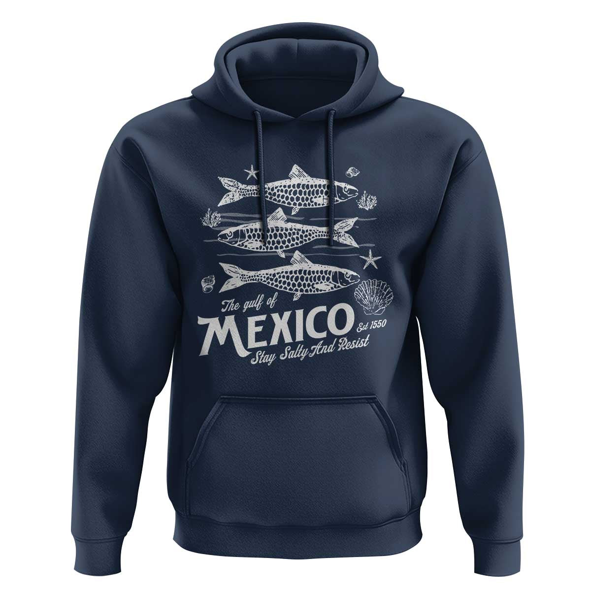 Gulf of Mexico Hoodie Golfo de México 1550 Texas Alabama Florida Beach