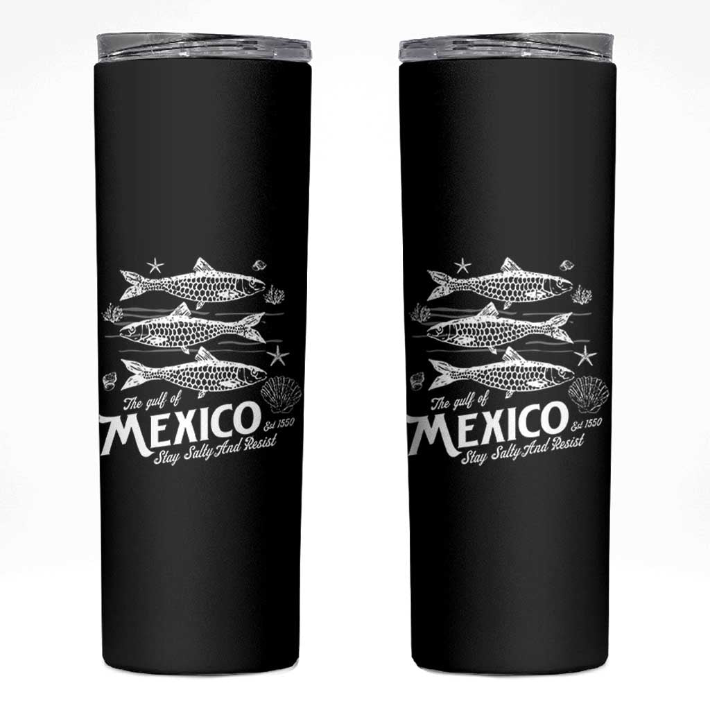 Gulf of Mexico Skinny Tumbler Golfo de México 1550 Texas Alabama Florida Beach