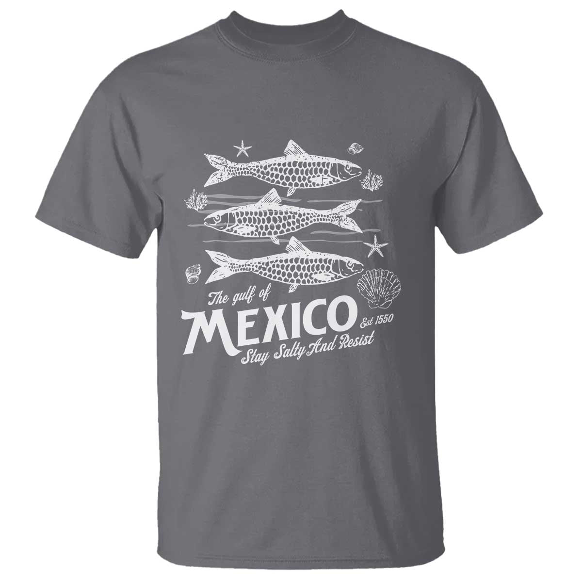 Gulf of Mexico T Shirt Golfo de México 1550 Texas Alabama Florida Beach