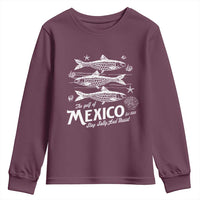 Gulf of Mexico Youth Sweatshirt Golfo de México 1550 Texas Alabama Florida Beach
