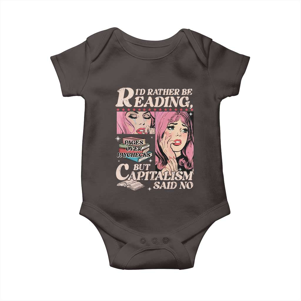 Funny Reading Baby Onesie Hilarious Bookworm Book Lover Reader Gift TS10