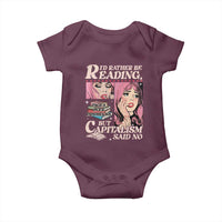 Funny Reading Baby Onesie Hilarious Bookworm Book Lover Reader Gift TS10