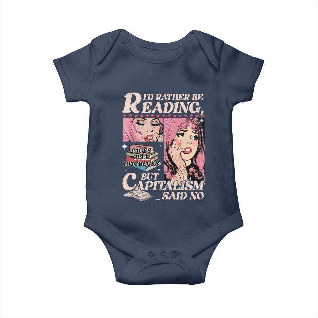 Funny Reading Baby Onesie Hilarious Bookworm Book Lover Reader Gift TS10