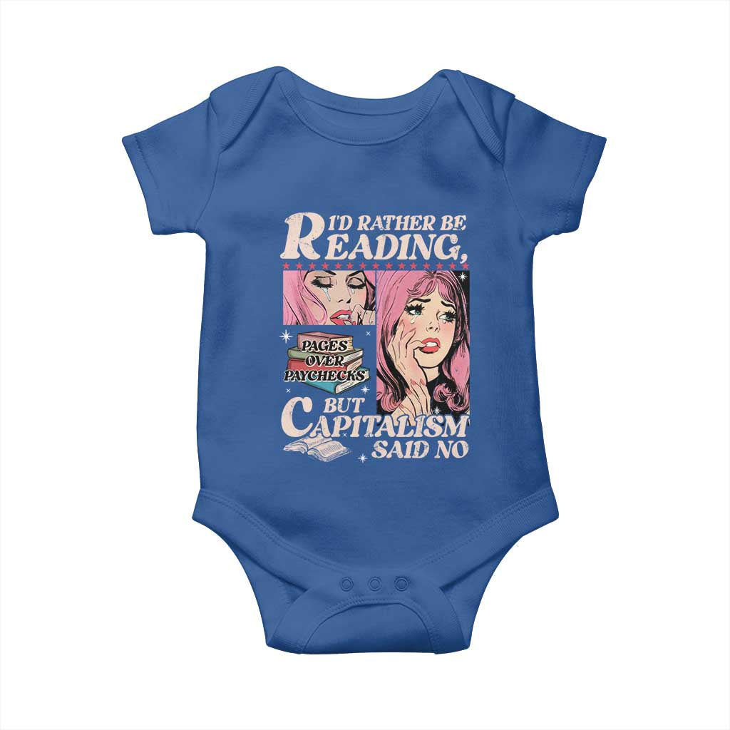 Funny Reading Baby Onesie Hilarious Bookworm Book Lover Reader Gift TS10