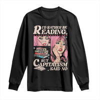 Funny Reading Long Sleeve Shirt Hilarious Bookworm Book Lover Reader Gift TS10