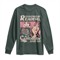 Funny Reading Long Sleeve Shirt Hilarious Bookworm Book Lover Reader Gift TS10