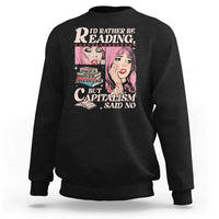 Funny Reading Sweatshirt Hilarious Bookworm Book Lover Reader Gift TS10