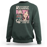 Funny Reading Sweatshirt Hilarious Bookworm Book Lover Reader Gift TS10
