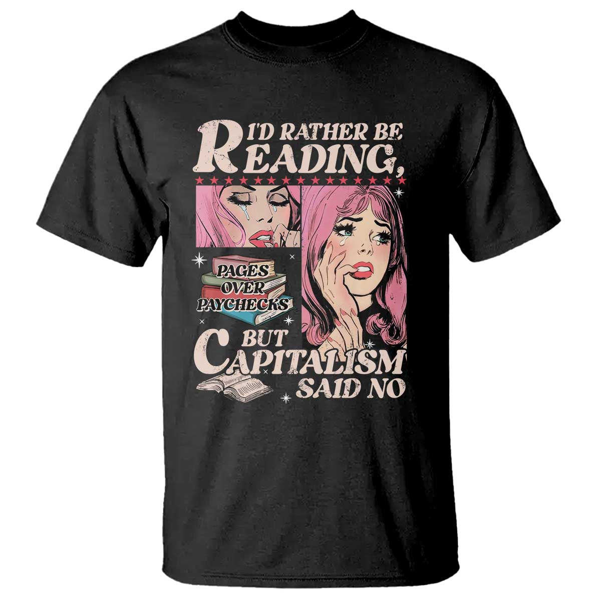 Funny Reading T Shirt Hilarious Bookworm Book Lover Reader Gift TS10