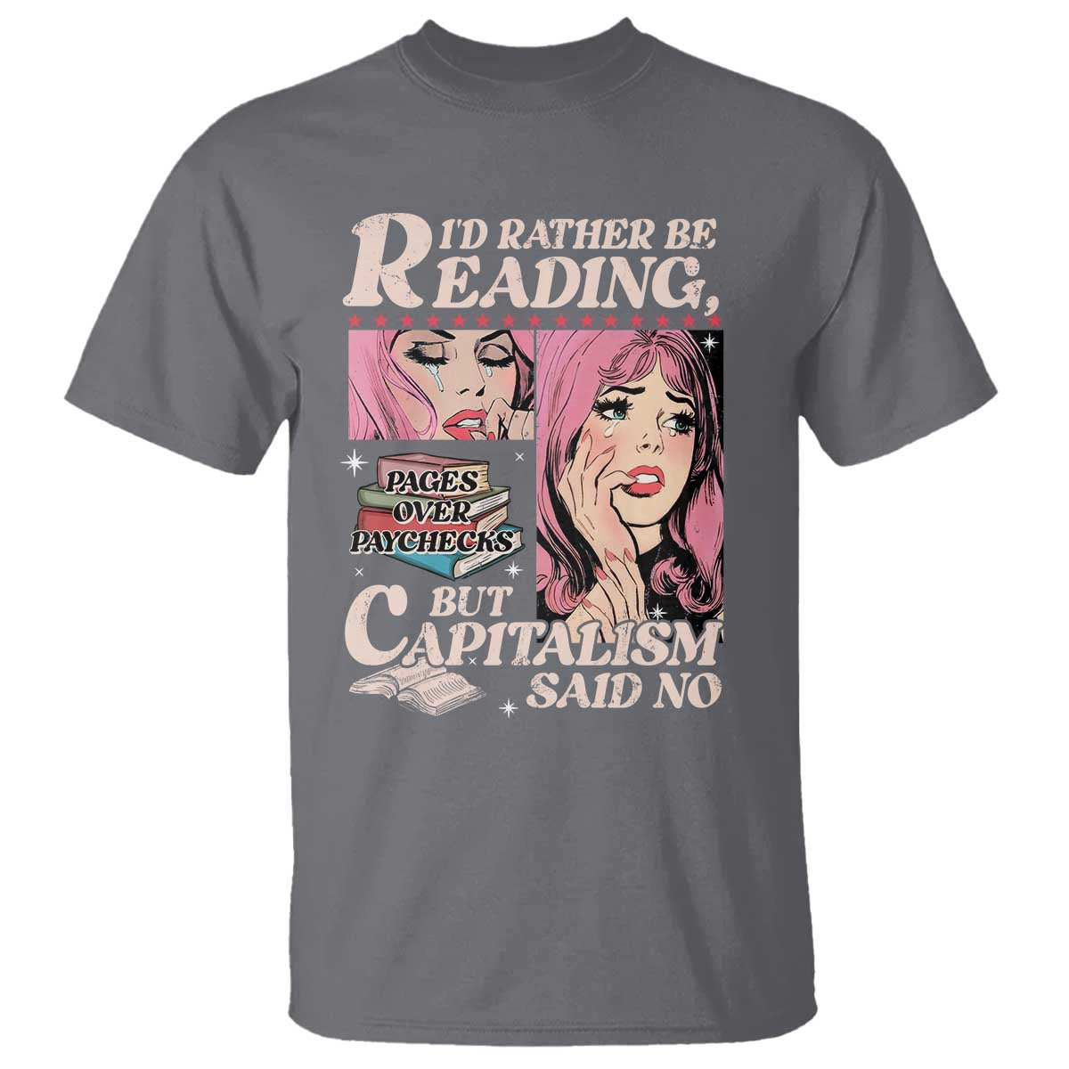 Funny Reading T Shirt Hilarious Bookworm Book Lover Reader Gift TS10
