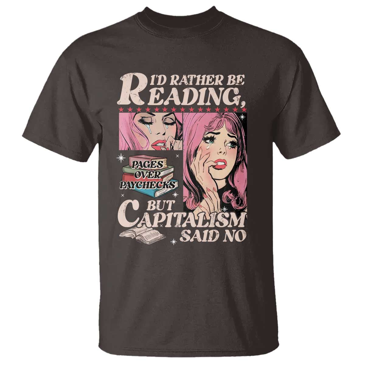 Funny Reading T Shirt Hilarious Bookworm Book Lover Reader Gift TS10