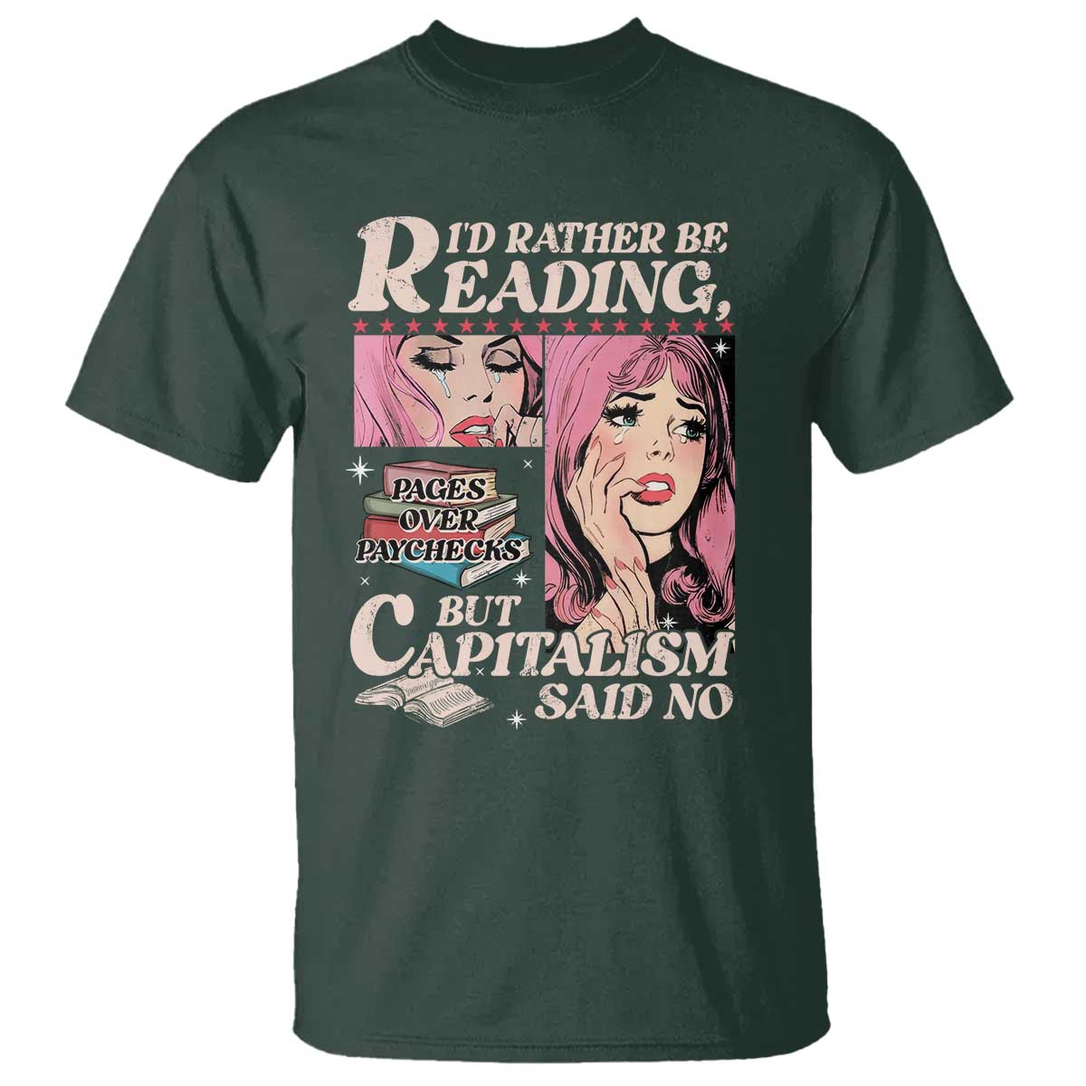 Funny Reading T Shirt Hilarious Bookworm Book Lover Reader Gift TS10
