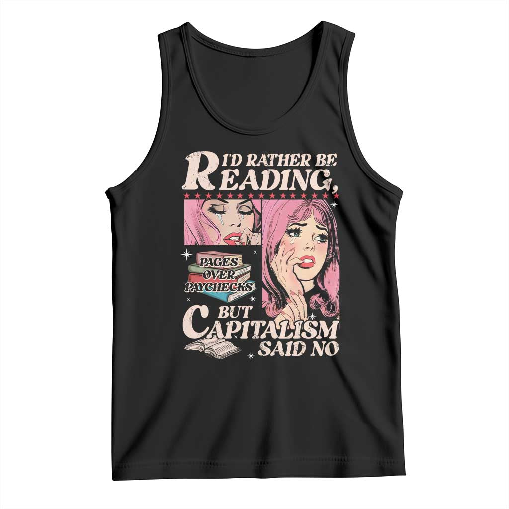 Funny Reading Tank Top Hilarious Bookworm Book Lover Reader Gift TS10
