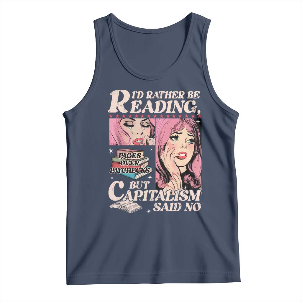 Funny Reading Tank Top Hilarious Bookworm Book Lover Reader Gift TS10