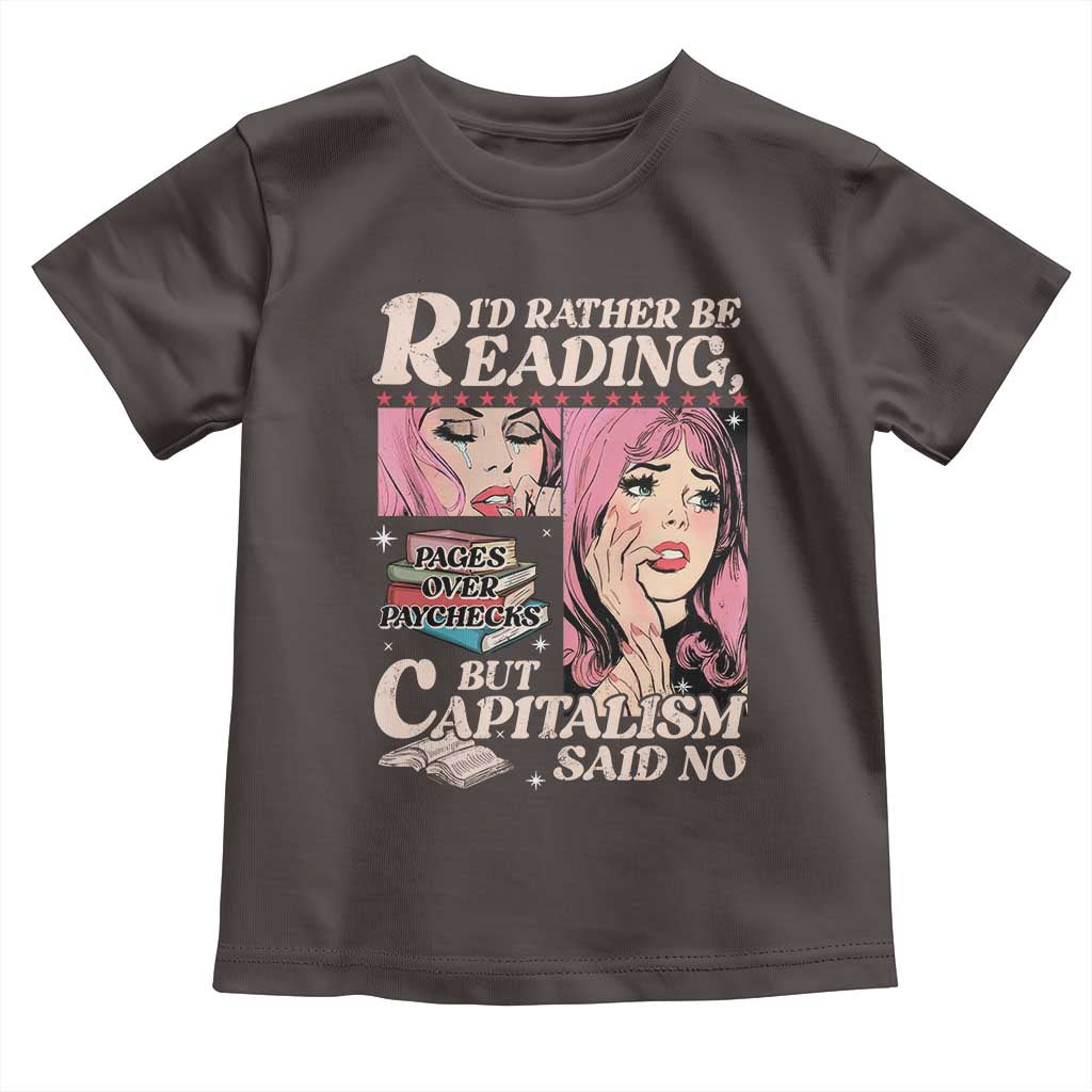 Funny Reading Toddler T Shirt Hilarious Bookworm Book Lover Reader Gift TS10
