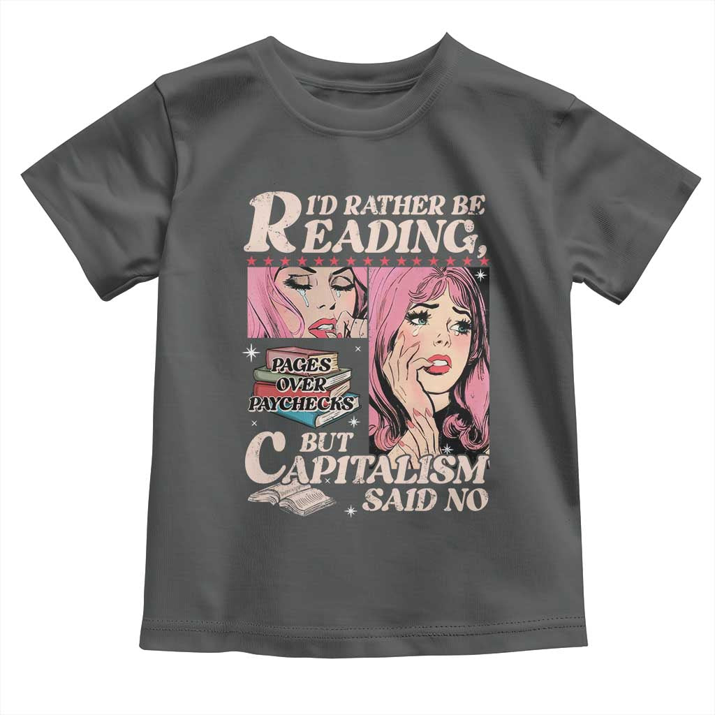 Funny Reading Toddler T Shirt Hilarious Bookworm Book Lover Reader Gift TS10