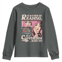 Funny Reading Youth Sweatshirt Hilarious Bookworm Book Lover Reader Gift TS10
