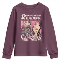 Funny Reading Youth Sweatshirt Hilarious Bookworm Book Lover Reader Gift TS10