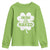 Funny St Patricks Day Youth Sweatshirt Irish You Were Naked Vintage Clover Shamrock
