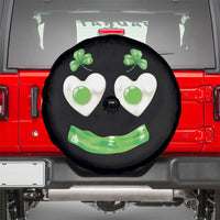 Funny Irish St Patricks Day Shamrock Spare Tire Cover Green Eggs Smile Brunch Breakfast