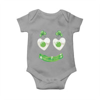 Funny Irish St Patricks Day Shamrock Baby Onesie Green Eggs Smile Brunch Breakfast