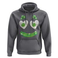 Funny Irish St Patricks Day Shamrock Hoodie Green Eggs Smile Brunch Breakfast