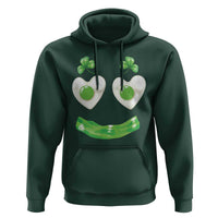 Funny Irish St Patricks Day Shamrock Hoodie Green Eggs Smile Brunch Breakfast