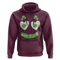 Funny Irish St Patricks Day Shamrock Hoodie Green Eggs Smile Brunch Breakfast
