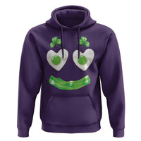 Funny Irish St Patricks Day Shamrock Hoodie Green Eggs Smile Brunch Breakfast