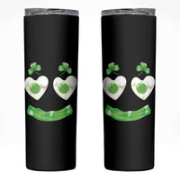 Funny Irish St Patricks Day Shamrock Skinny Tumbler Green Eggs Smile Brunch Breakfast