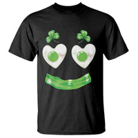 Funny Irish St Patricks Day Shamrock T Shirt Green Eggs Smile Brunch Breakfast