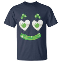 Funny Irish St Patricks Day Shamrock T Shirt Green Eggs Smile Brunch Breakfast