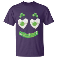 Funny Irish St Patricks Day Shamrock T Shirt Green Eggs Smile Brunch Breakfast