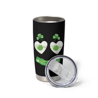 Funny Irish St Patricks Day Shamrock Tumbler Cup Green Eggs Smile Brunch Breakfast