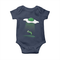 Funny Irish St Patricks Day Baby Onesie UFO Egg Bacon Abduction Funny