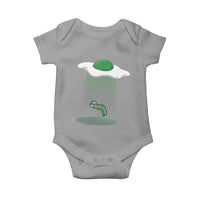 Funny Irish St Patricks Day Baby Onesie UFO Egg Bacon Abduction Funny