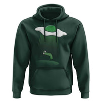 Funny Irish St Patricks Day Hoodie UFO Egg Bacon Abduction Funny