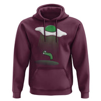 Funny Irish St Patricks Day Hoodie UFO Egg Bacon Abduction Funny