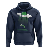 Funny Irish St Patricks Day Hoodie UFO Egg Bacon Abduction Funny