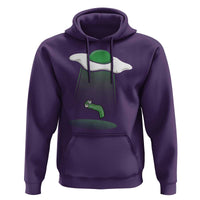 Funny Irish St Patricks Day Hoodie UFO Egg Bacon Abduction Funny
