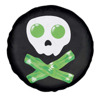 Funny St Patricks Day Spare Tire Cover Bacon & Eggs Skull & Crossbones