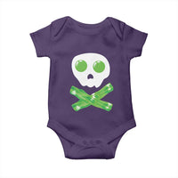 Funny St Patricks Day Baby Onesie Bacon & Eggs Skull & Crossbones